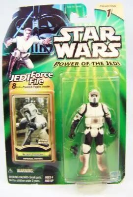Star Wars (Power of the Jedi) - Hasbro - Scout Trooper (Imperial Patrol)