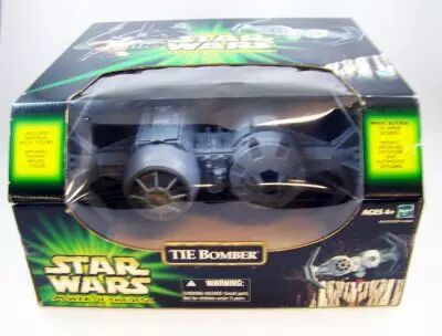 Star Wars (Power of the Jedi) - Hasbro - TIE Bomber (incudes