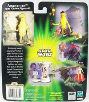 Star Wars (Power of the Jedi) - Hasbro -Amanaman w/ Salacious Crumb