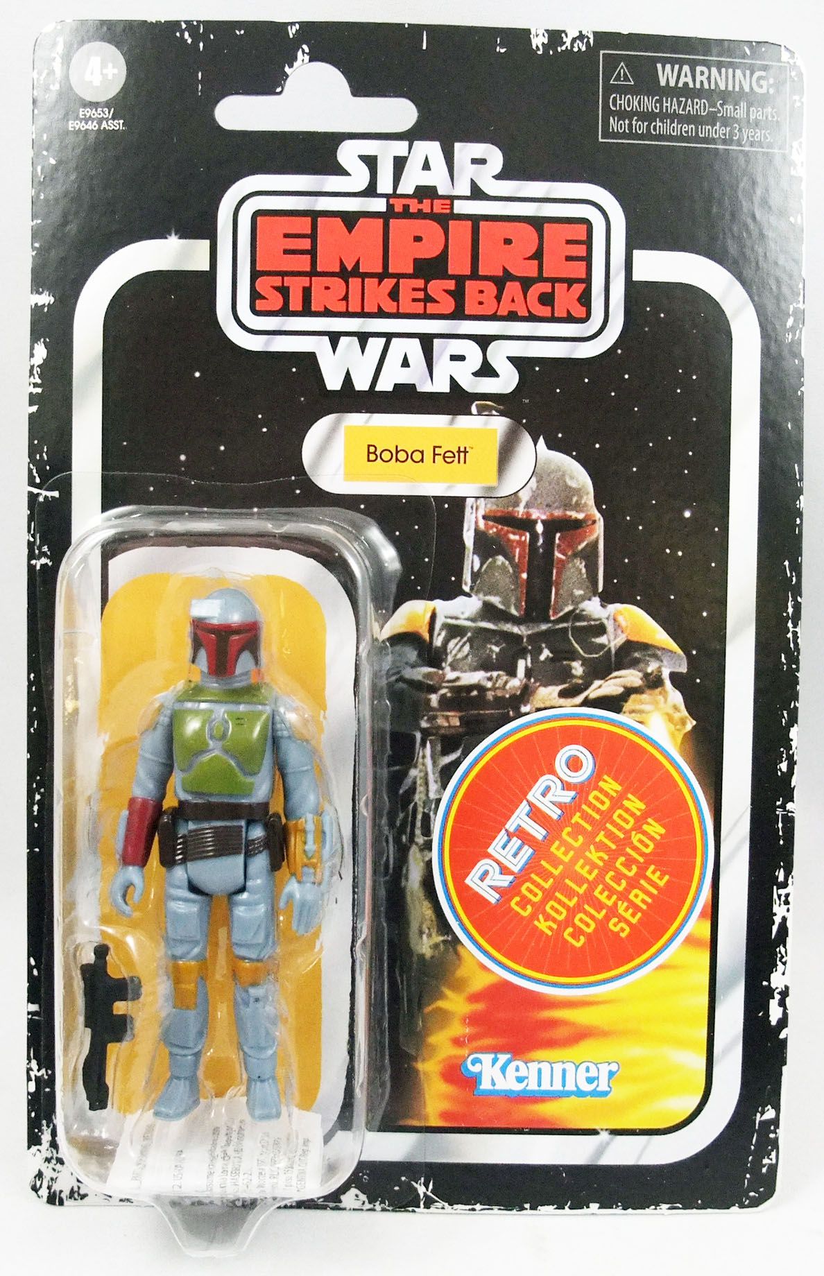 Star Wars Retro Collection Boba Fett Toy Action Figure Hasbro Kenner 