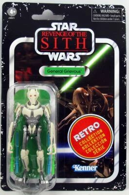 Star Wars (Retro Collection Series) - Hasbro - General Grievous (Revenge of the Sith)