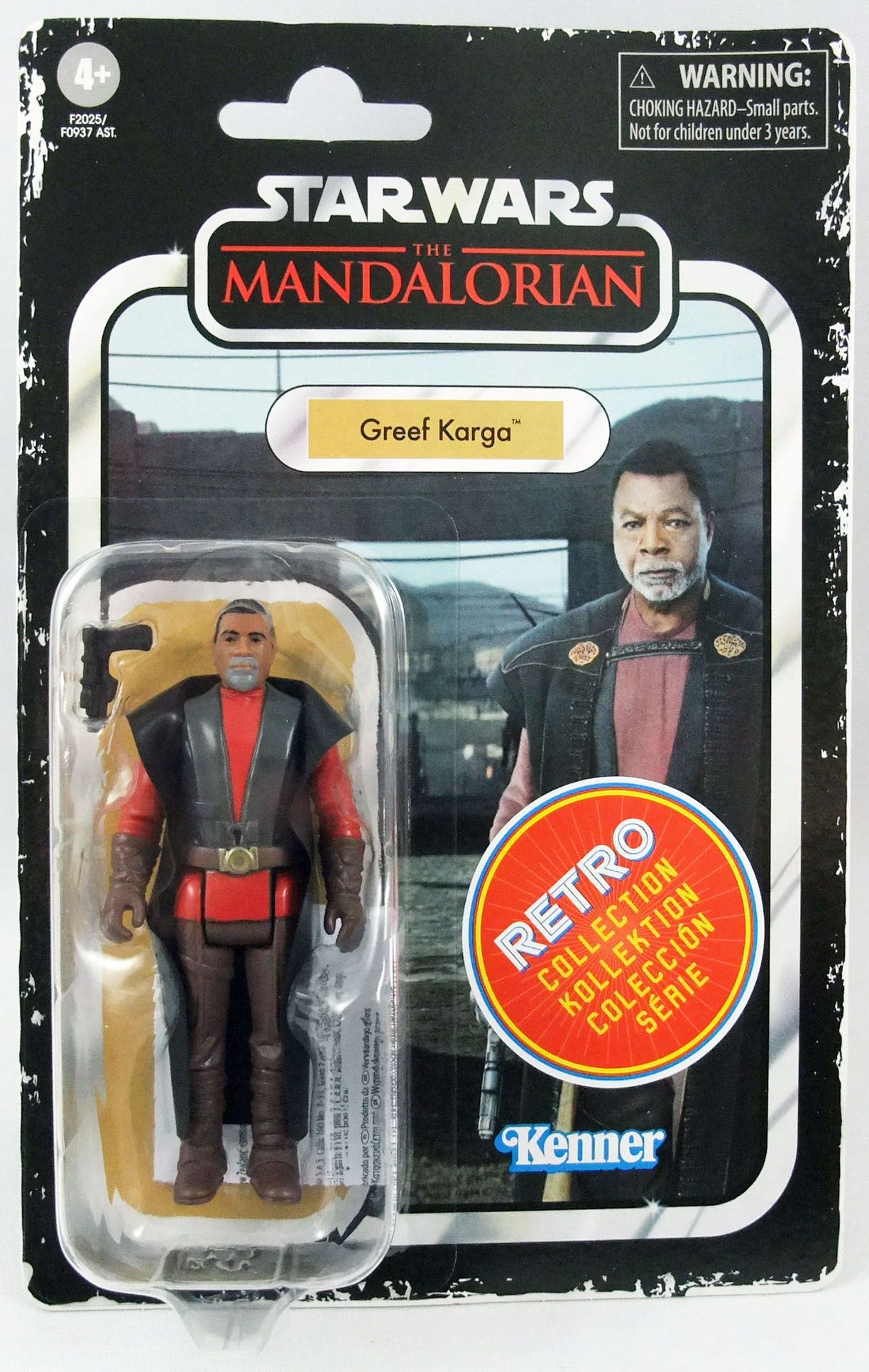 Hasbro Kenner Star Wars The Mandalorian Greef Karga Retro Collection 