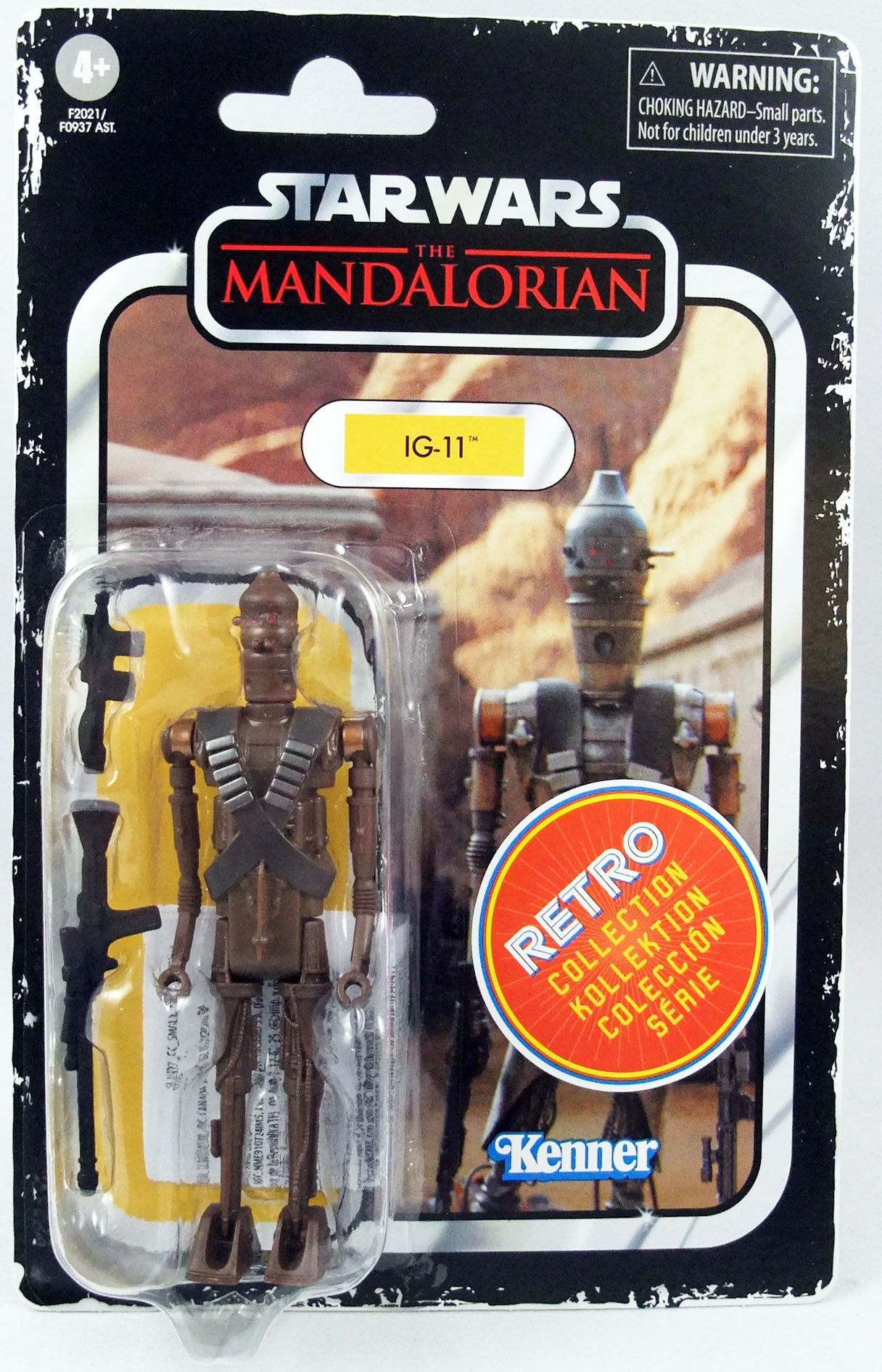 Hasbro-Star Wars-retro Collection-The mandalorian-ig-11 nuevo & OVP 