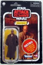 Star Wars (Retro Collection Series) - Hasbro - Mace Windu (Attack of the Clones)