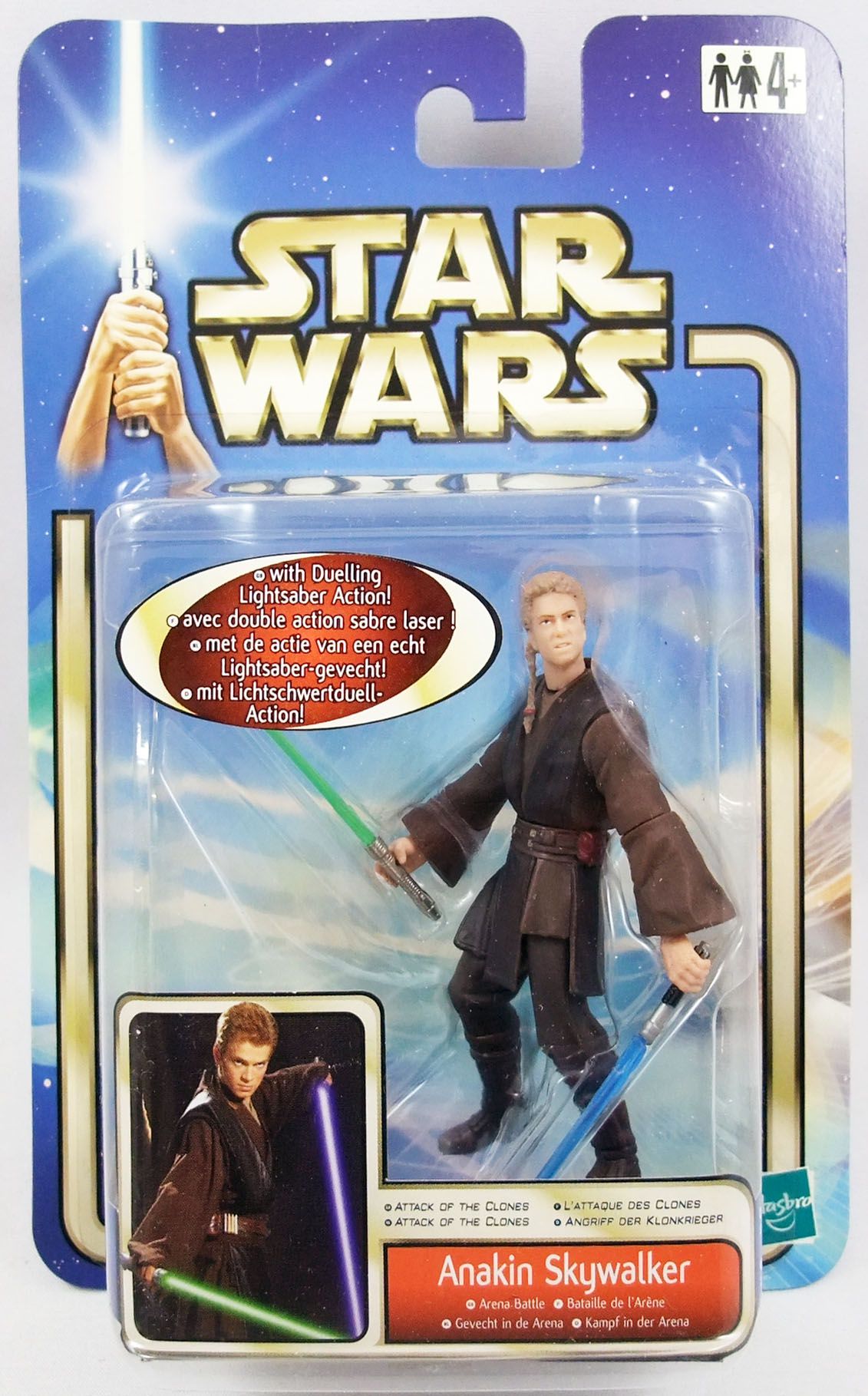 Anakin Skywalker Hangar Duel Star Wars SAGA 2002 box 