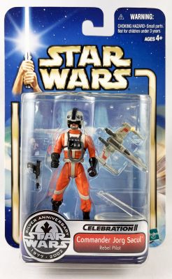 Hasbro スターウォーズ Commander Jorg Sacul New 2002 Hasbro Star Wars Celebration II 3.75 Commander Jorg