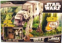 Star Wars (Saga Collection) - Hasbro - Endor AT-AT (with AT-AT Driver & Biker Scout figures)