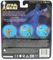 Star Wars (Saga Collection) - Hasbro - Mace Windu (with Blast-Apart White Battle Droid))