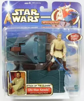 Star Wars (Saga Collection) - Hasbro - Obi-Wan Kenobi (Force-Flipping Attack)