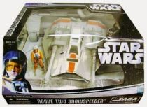 Star Wars (Saga Collection) - Hasbro - Rogue Two Snowspeeder (includes Zev Senesca)