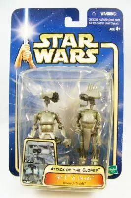 Star Wars (Saga Collection) - Hasbro - SP-4 & JN-66 (Research Droids)