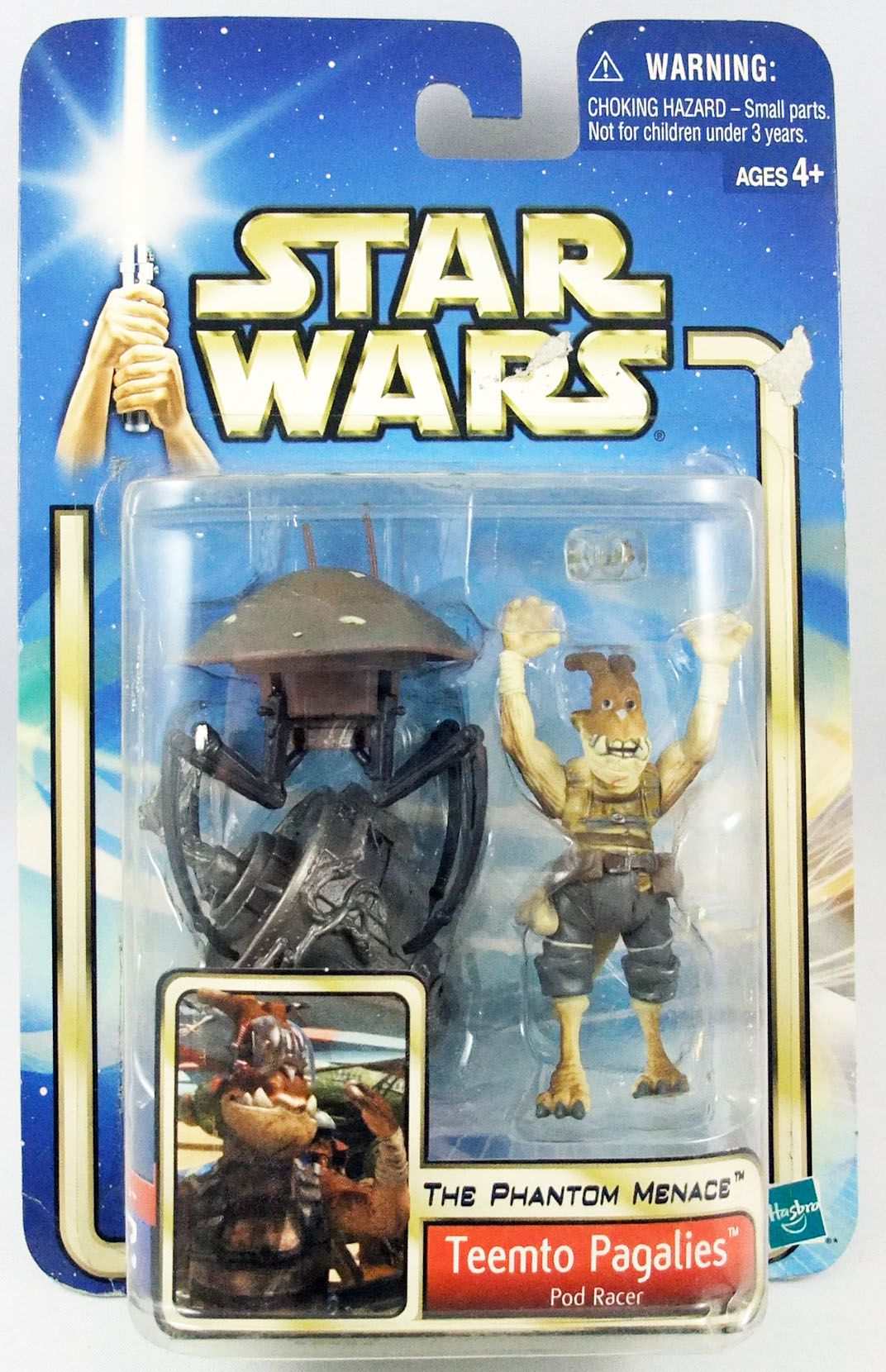 Star Wars 84813 Teemto Pagalies Pod Racer Figure The Phantom Menace Carded 200 for sale online 