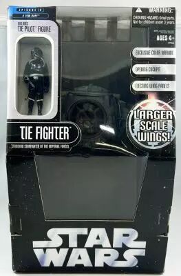 Star Wars (Saga Collection) - Hasbro - Tie Fighter (with Tie Pilot figure)