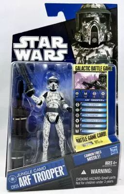 Star Wars (Saga Legends) - Hasbro - Jungle Camo ARF Trooper #CW24