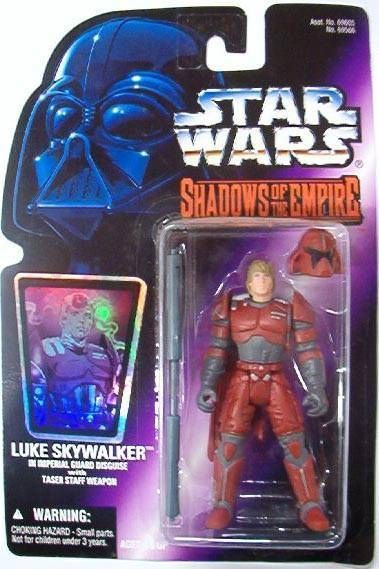 Star Wars 1996 Shadows Of The Empire Luke Skywalker Coruscant Guard ~ Incomplete 