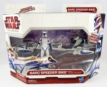 Star Wars (The Clone Wars) - Hasbro - BARC Speeder Bike with Clone Trooper