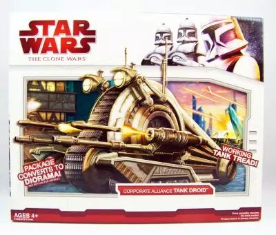 Star Wars (The Clone Wars) - Hasbro - Corporate Alliance Tank Droid