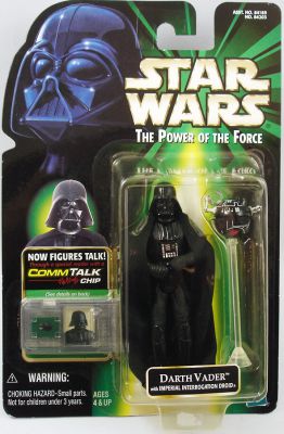Star Wars 1999 Potf Vintage Style Darth Vader ~ Imperial Interrogation Droid 