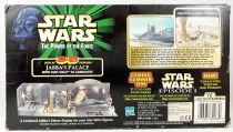 Star Wars (The Power of the Force) - Hasbro - Jabba\'s Palace with Han Solo in Carbonite (Display 3-D Diorama)