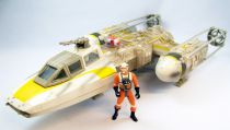 Star Wars (The Power of the Force) - Hasbro - Y-wing Fighter & Pilot (loose)