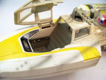 Star Wars (The Power of the Force) - Hasbro - Y-wing Fighter & Pilot (loose)