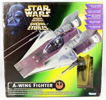 Star Wars (The Power of the Force) - Kenner - A-wing Fighter & Pilot (Boite Euro)