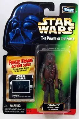 Star Wars (The Power of the Force) - Kenner - Chewbacca as Boushh\'s Bounty