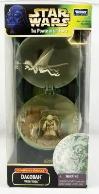 Star Wars (The Power of the Force) - Kenner - Complete Galaxy : Dagobah with Yoda