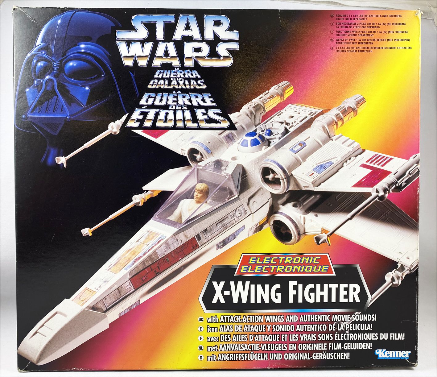 Star Wars (The Power of the Force) - - Electronic X-Wing Fighter (Euro Box)