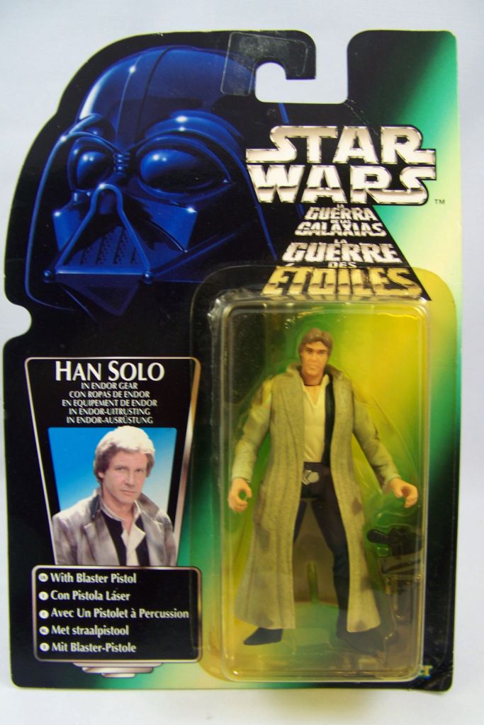 Lot of 10 Kenner Star Wars The Power of The Force Action Figures Han Solo Baba 