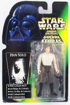 Star Wars (The Power of the Force) - Kenner - Han Solo with Carbonite Block