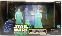 Star Wars (The Power of the Force) - Kenner - Jedi Spirits : Anakin, Yoda, Obi-Wan