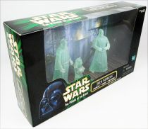 Star Wars (The Power of the Force) - Kenner - Jedi Spirits : Anakin, Yoda, Obi-Wan