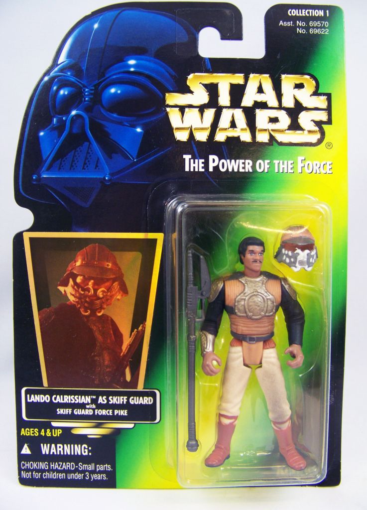 Lando Calrissian Skiff Guard Star Wars Power Of The Force 2 1997 Box 