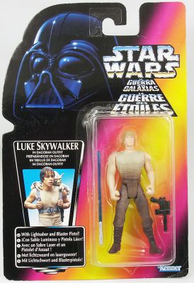 The Power Of The Force Luke Skywalker Star Wars Kenner New 