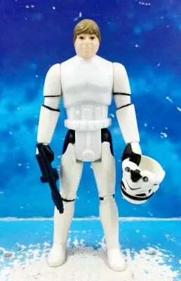 Star Wars (The Power of the Force) - Kenner - Luke Skywalker en D�guisement de Stormtrooper