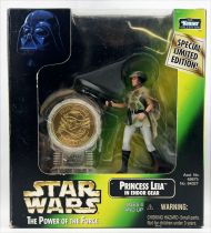 Star Wars (The Power of the Force) - Kenner - Princess Leia (in Endor Gear) Millennium Coin Collection