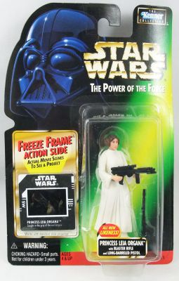 1997 Star Wars Power of the Force Freeze Frame Princess Leia Lot Of 2 