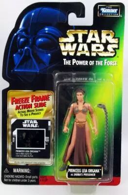 Star Wars (The Power of the Force) - Kenner - Princess Leia Organa as Jabba\'s Prisoner