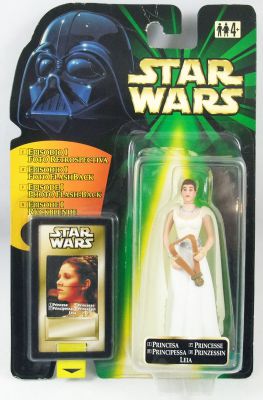 Princesa Leia-Star Wars-Power Of The Force Cartão Laranja-Estado perfeito no cartão 