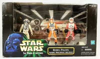 Star Wars (The Power of the Force) - Kenner - Rebel Pilots