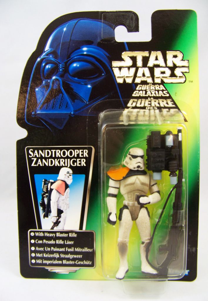 Details about   Star Wars The Power Of The Force Sandtrooper Action Figure NEW SEALED