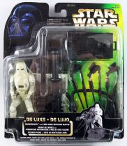 Star Wars (The Power of the Force) - Kenner - Snowtrooper (Deluxe) with E-Web Heavy Repeating Blaster