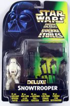 Star Wars (The Power of the Force) - Kenner - Snowtrooper (Deluxe) with E-Web Heavy Repeating Blaster