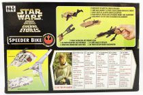 Star Wars (The Power of the Force) - Kenner - Speeder Bike with Luke Skywalker in Endor gear (Boite Euro)