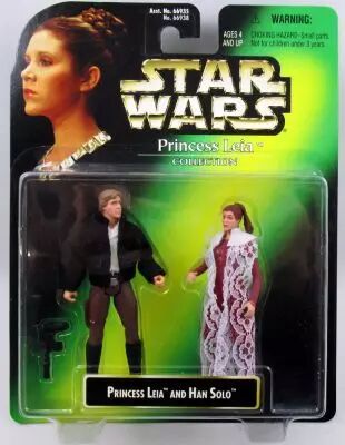 Star Wars (The Power of the Force - Trilogo) - Kenner - Princess Leia & Han Solo (Princess Leia Collection)