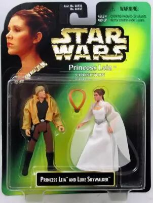 Star Wars (The Power of the Force - Trilogo) - Kenner - Princess Leia & Luke Skywalker (Princess Leia Collection)