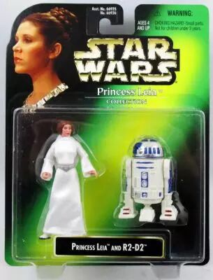 Star Wars (The Power of the Force - Trilogo) - Kenner - Princess Leia & R2-D2 (Princess Leia Collection)