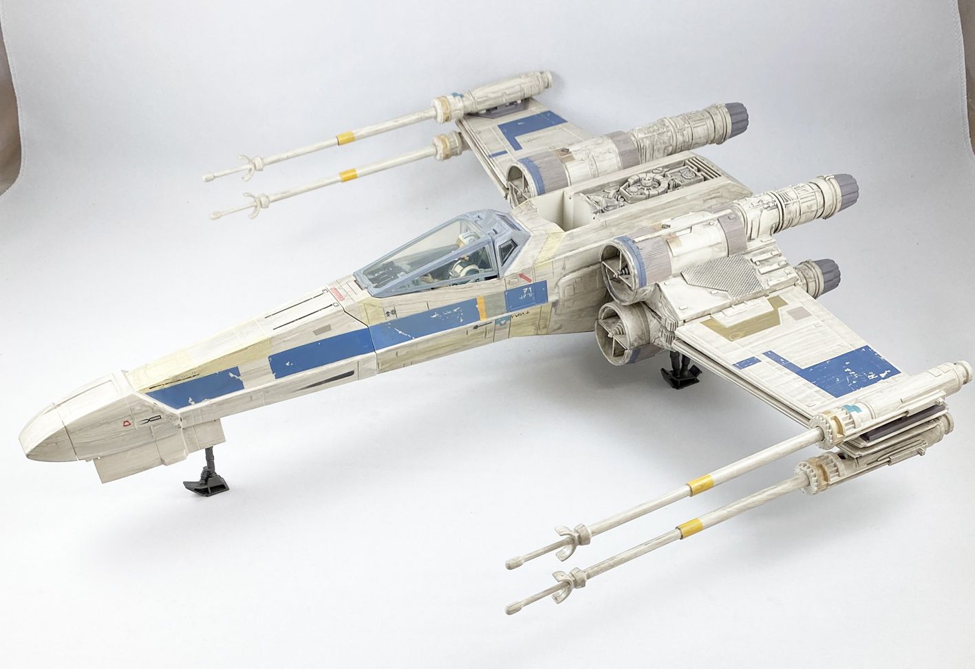 STAR WARS - Antoc Merrick's X-Wing Fighter - Vintage Colection :  : Figurines Hasbro Star Wars