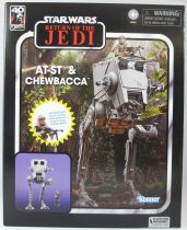 Star Wars (The Vintage Collection) - Hasbro - AT-ST & Chewbacca - Return of the Jedi
